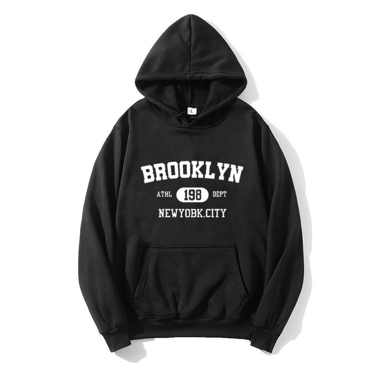 Women's hoodie with casual Brooklyn design Lisslune