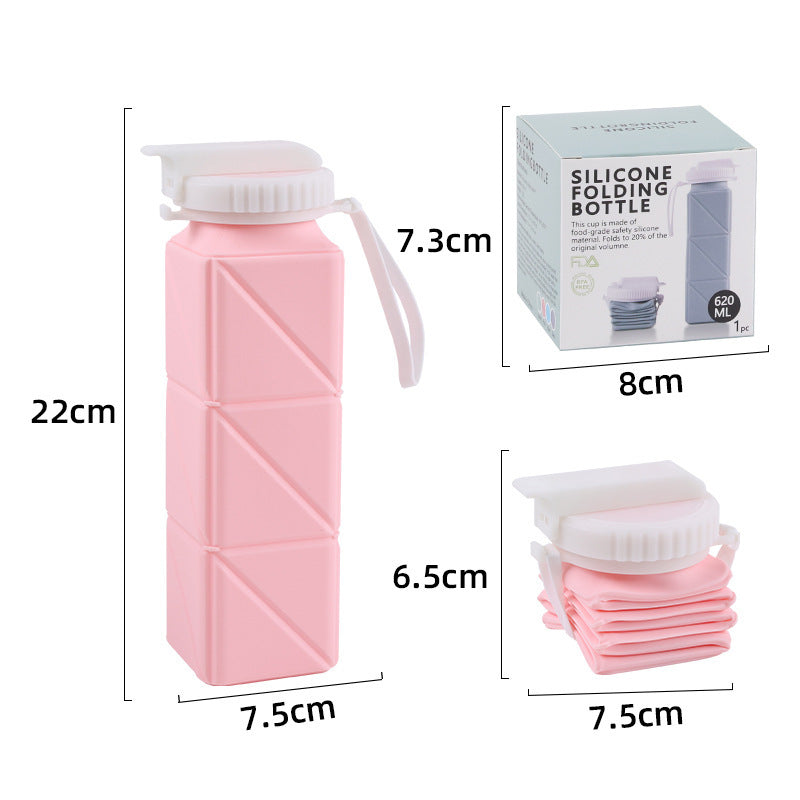 Lisslune | Practical Foldable Silicone Bottle for On the Go