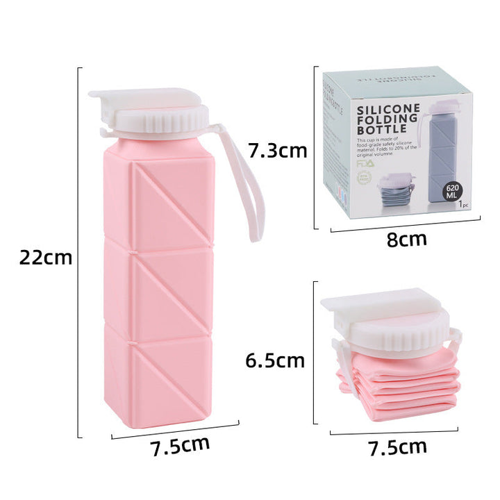 Lisslune | Practical Foldable Silicone Bottle for On the Go