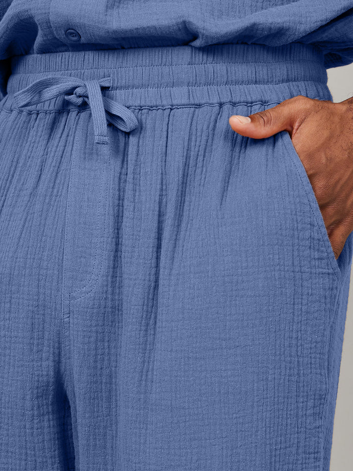 Men's airy summer pants made from breathable cotton Lisslune