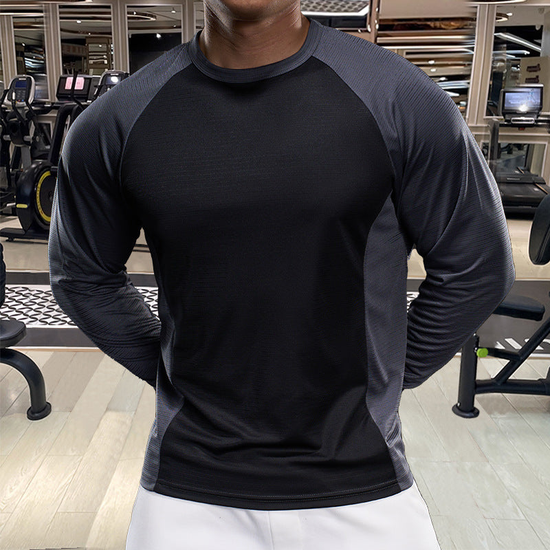 Men's functional shirt with breathable material and long sleeves Lisslune
