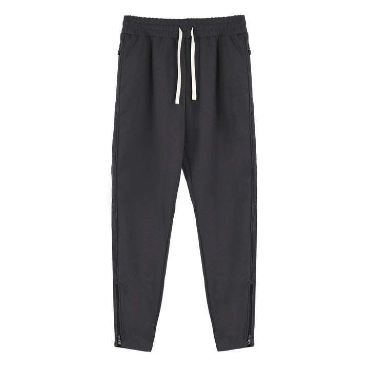 Men's sporty jogging pants with elastic waistband and side zip pockets Lisslune
