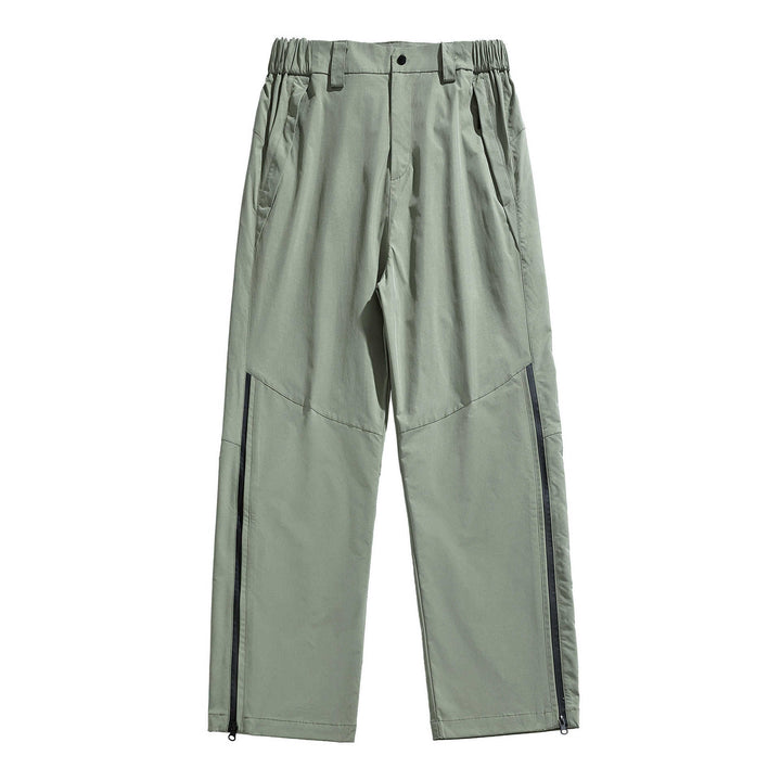 Men's Technical Sports Pants with Elastic Waistband and Practical Pockets Lisslune