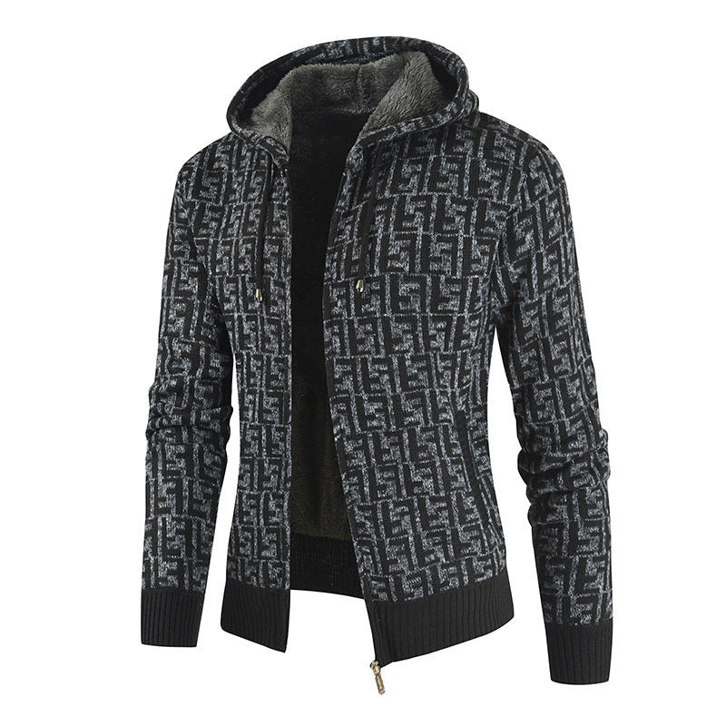 Men's Warm Padded Hooded Jacket Lisslune