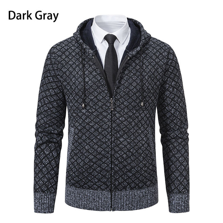 Men's fashionable hoodie sweatshirt with elegant pattern Lisslune