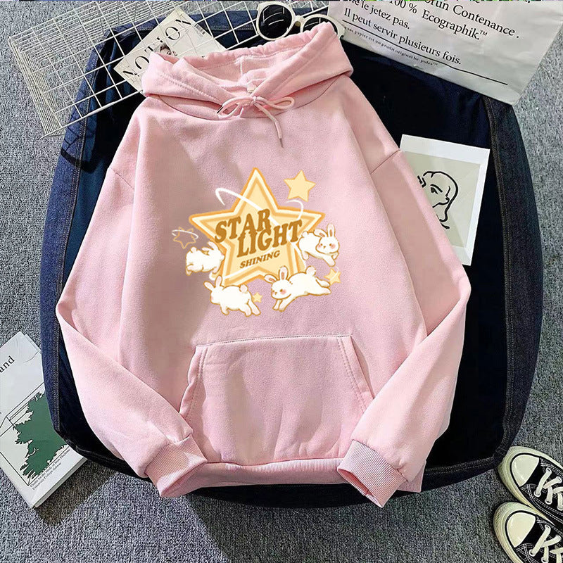Women's hooded sweatshirt with playful fairytale motif Lisslune