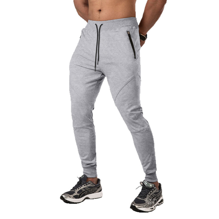 Men's sporty joggers with functional zip pockets Lisslune