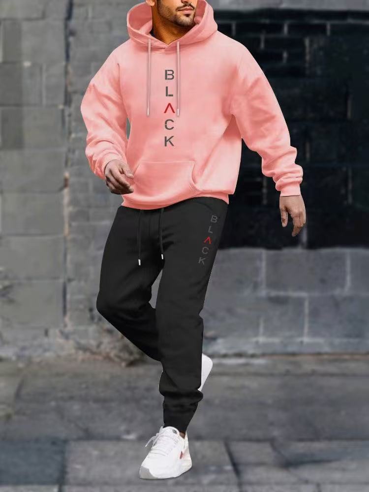 Men's Hoodie and Jogging Pants Set Lisslune
