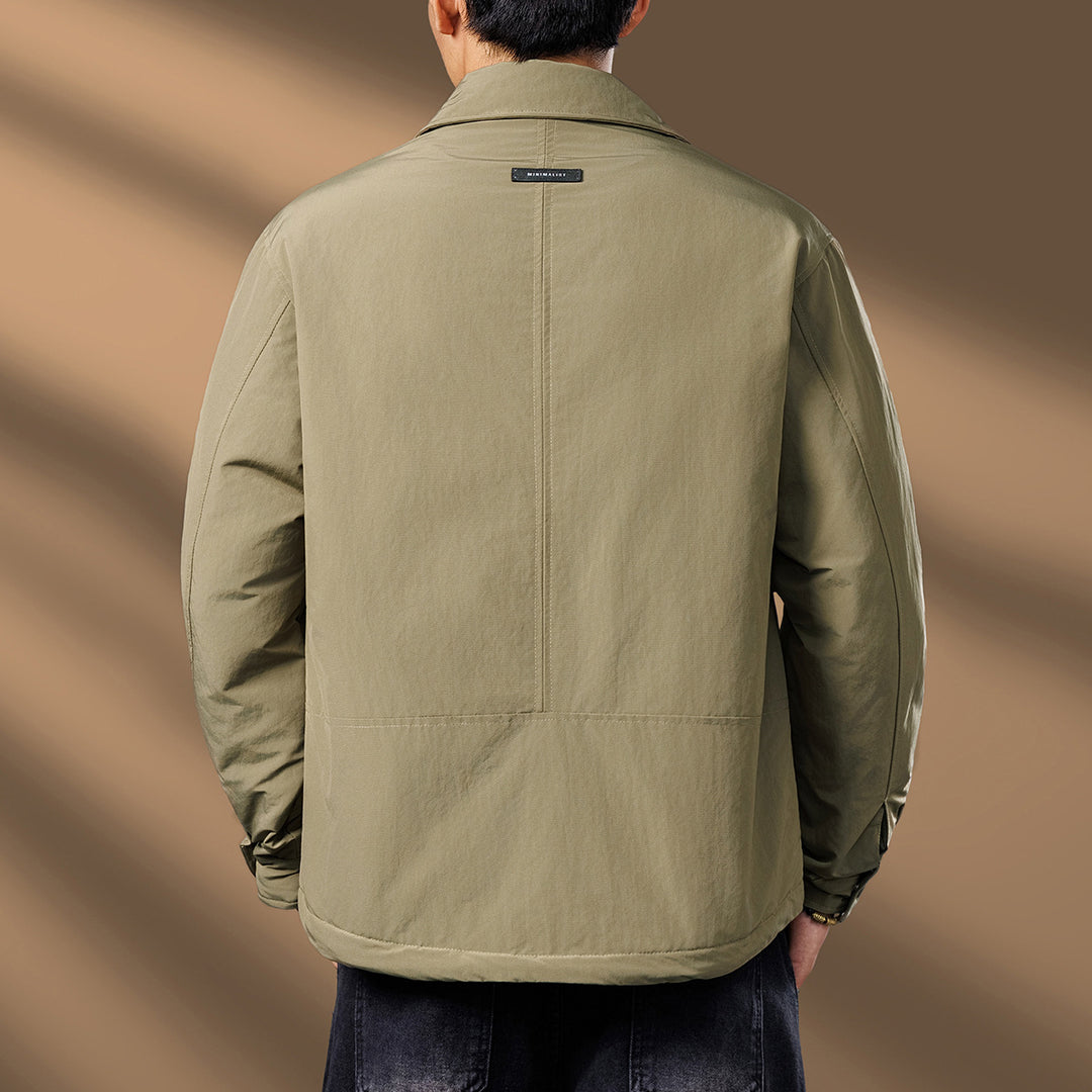 Men's Functional Leisure Jacket with Practical Pocket Design Lisslune