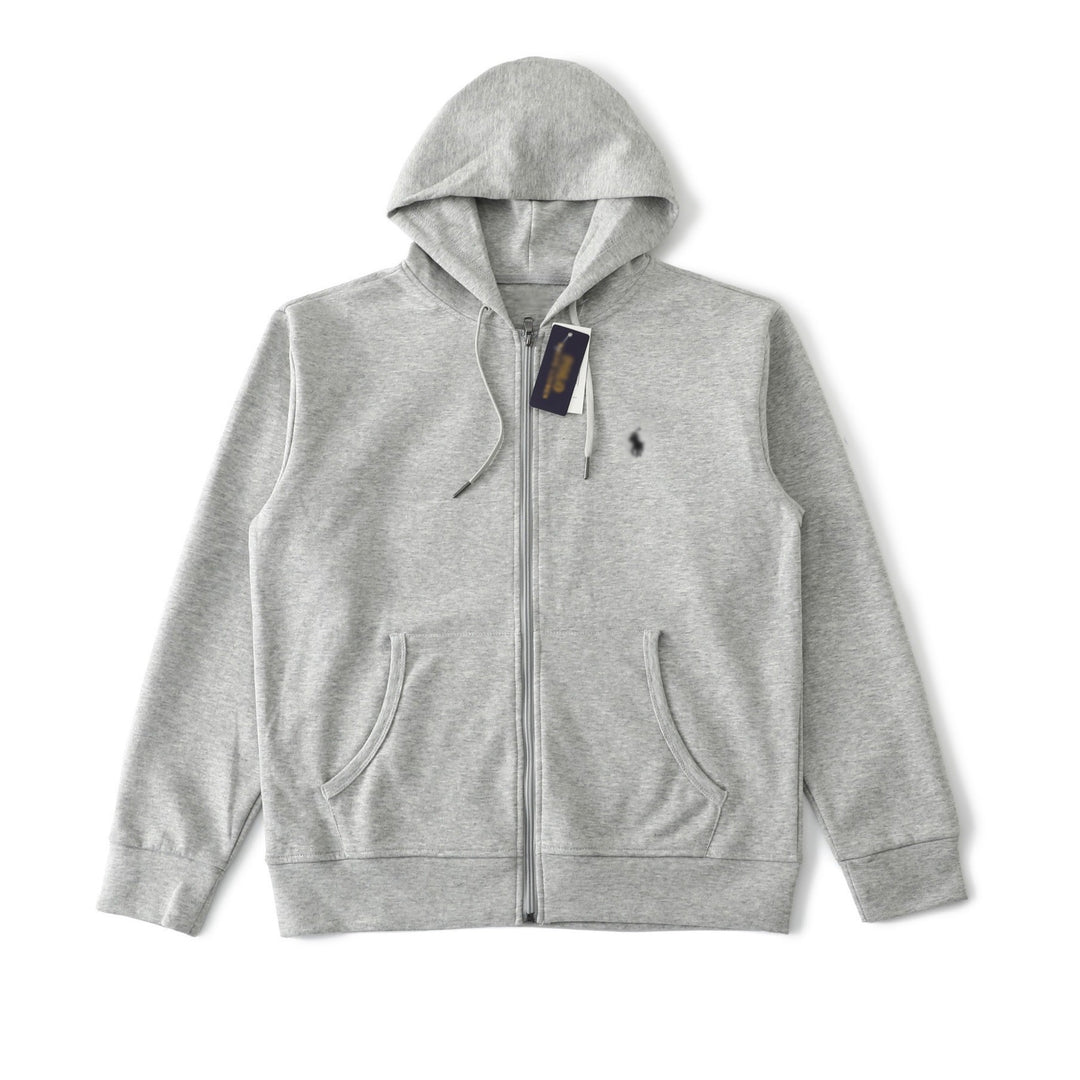 Women's hooded jacket with full zip and side pockets Lisslune