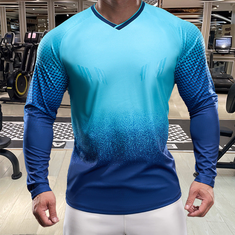 Men's Sporty Long-Sleeve Shirt with Breathable Mesh Inserts Lisslune