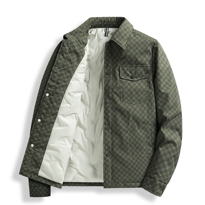 Men's quilted transitional jacket Lisslune