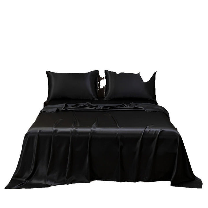 Lisslune | Cooling Silky Satin Bed Sheet