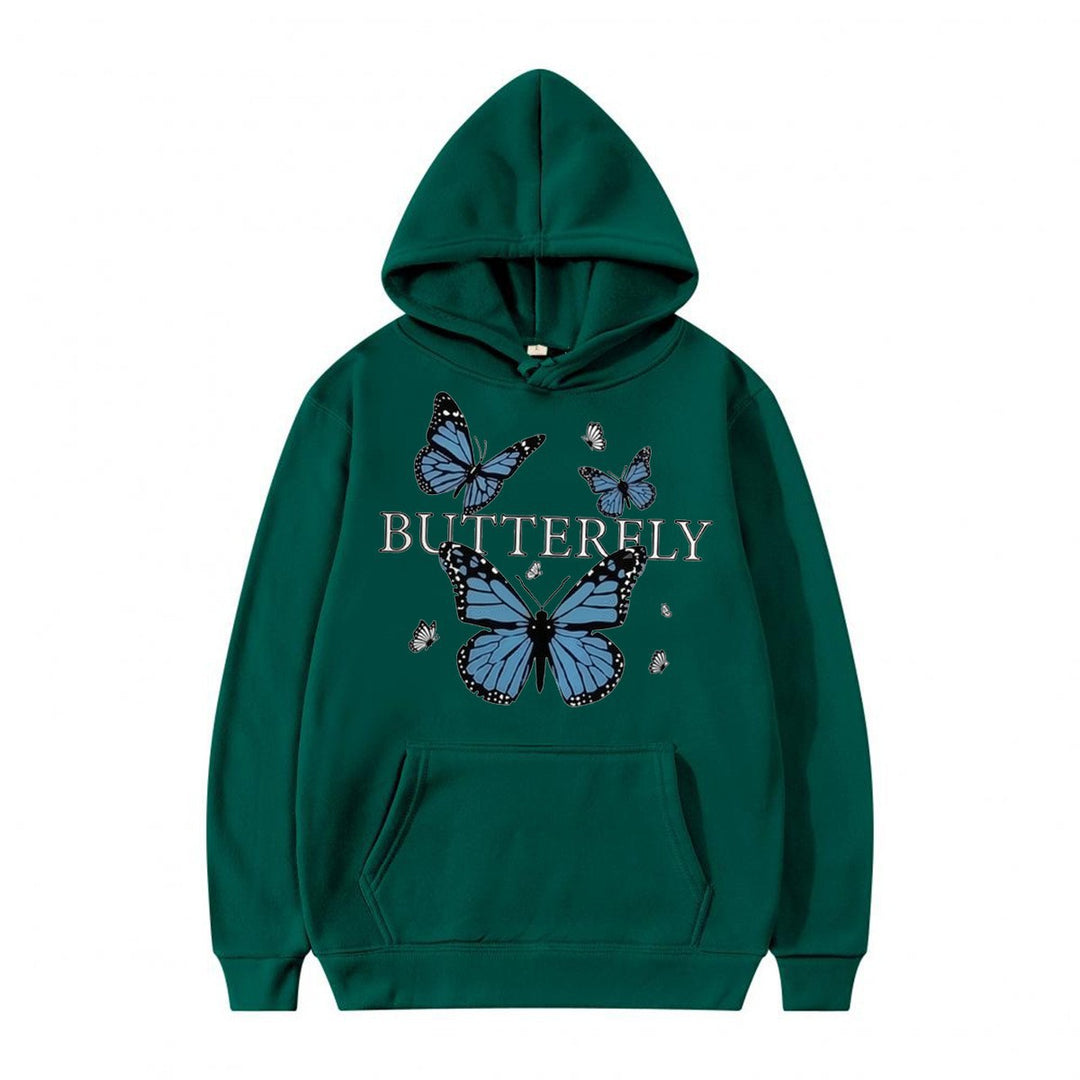Women's hoodie with butterfly motif Lisslune