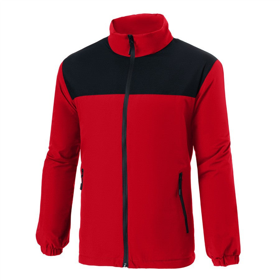 Men's transitional jacket with high collar and heat-insulating properties Lisslune