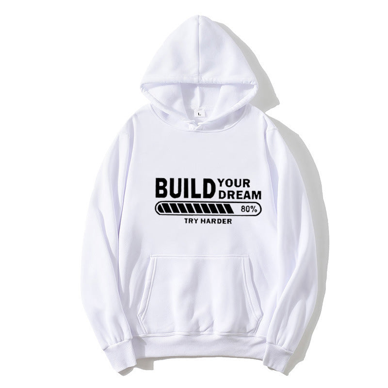 Women's hoodie with modern lettering and comfortable fit Lisslune