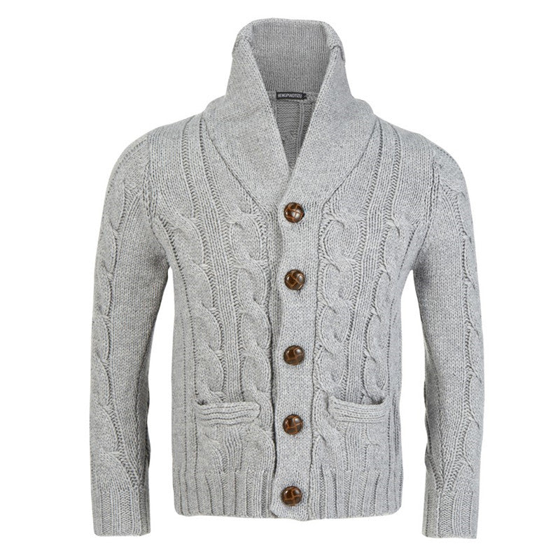 Men's Elegant Knit Cardigan Lisslune