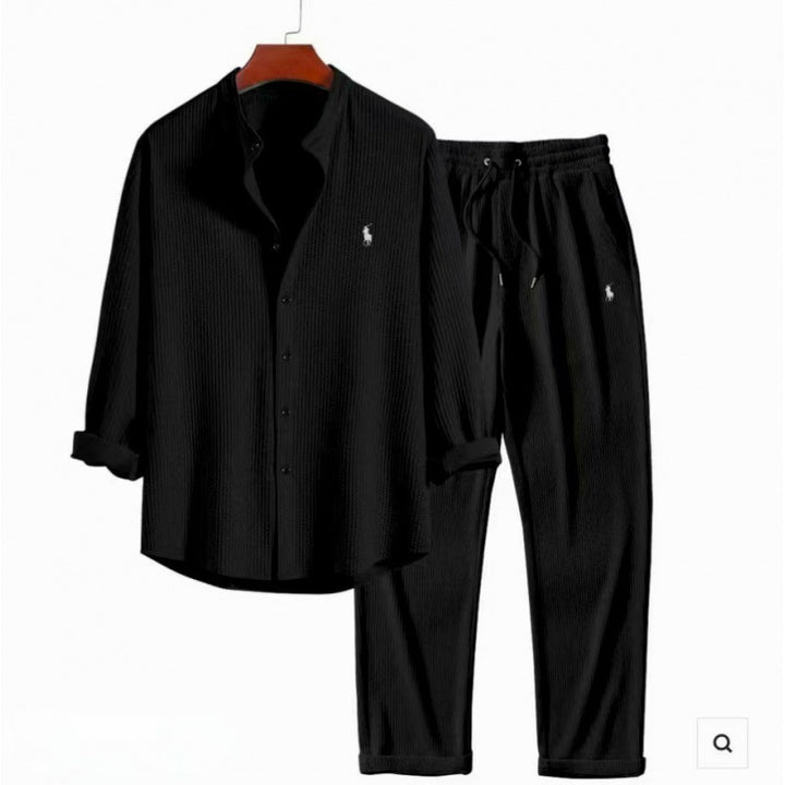 Women's pajama set with elegant shirt and comfortable pants Lisslune