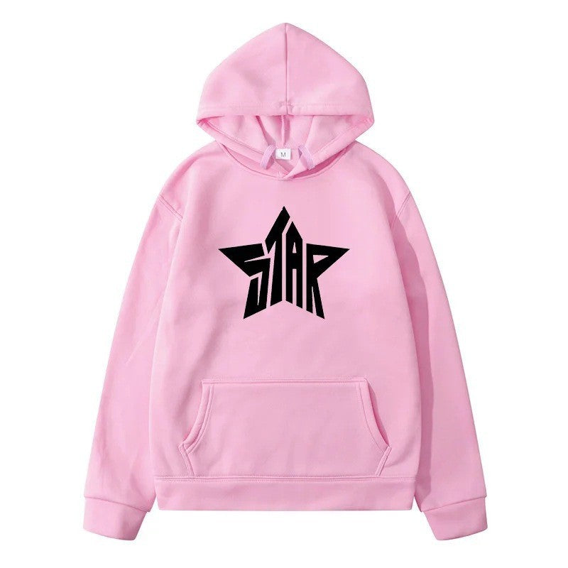 Women's hoodie with stylish star motif Lisslune