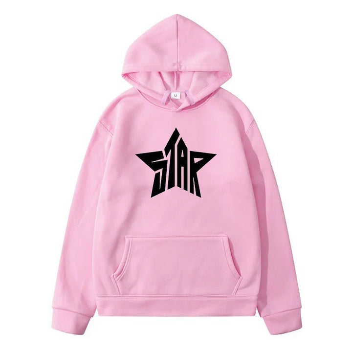 Women's hoodie with stylish star motif Lisslune
