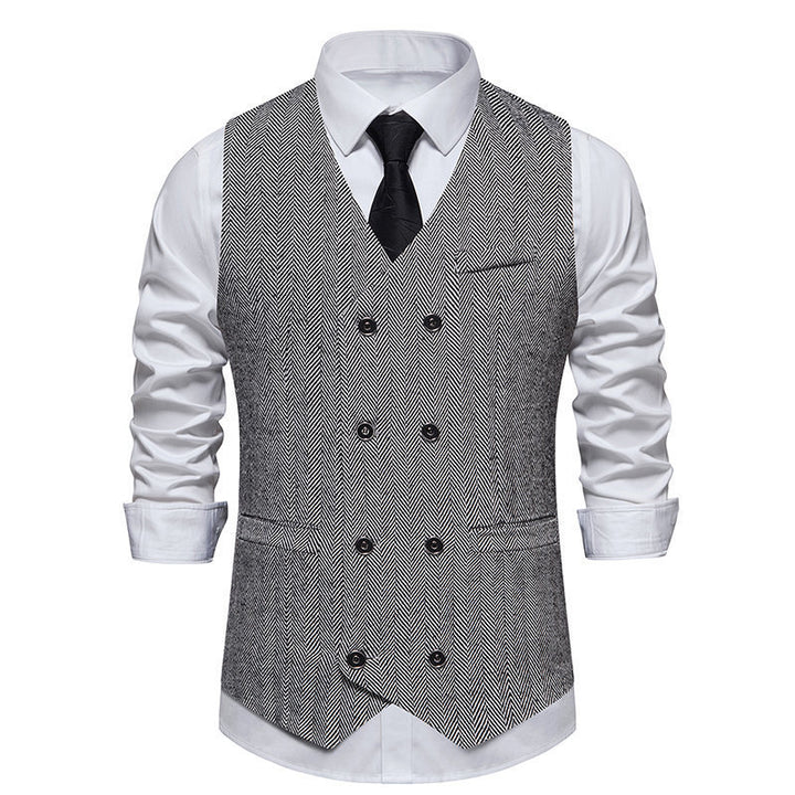 Men's elegant vest in modern design Lisslune