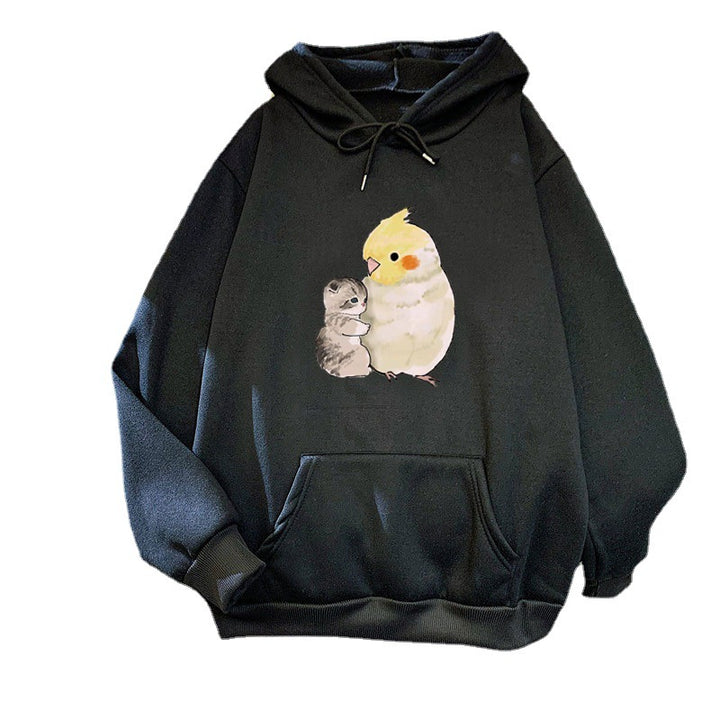 Ladies hoodie with animal motif Lisslune