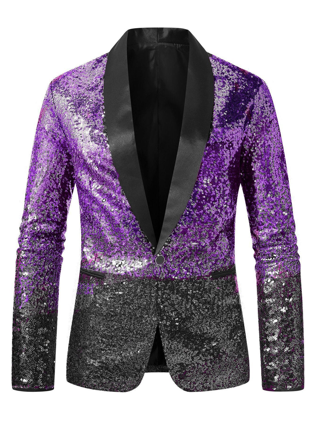 Men's glittering sequin blazer Lisslune