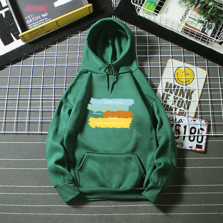 Women's casual hoodie with creative graphic design Lisslune