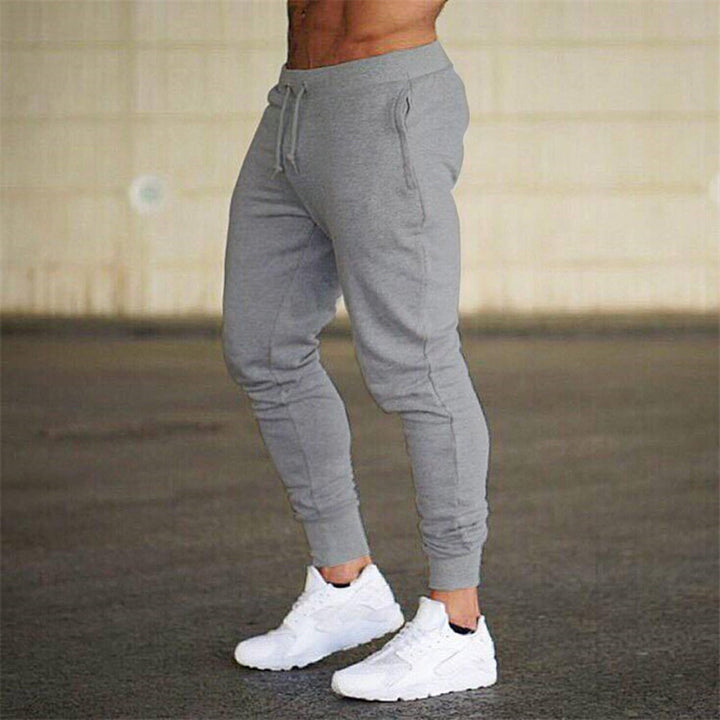 Men's sporty jogging pants with modern cut and practical pockets Lisslune