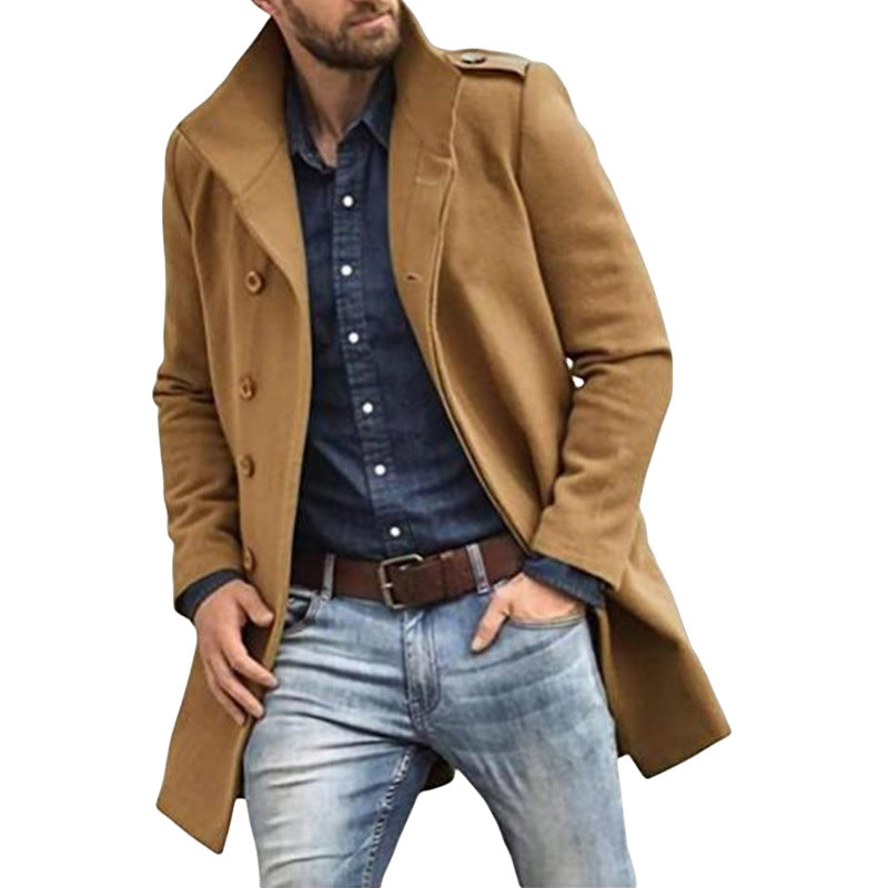 Men's classic trench coat with modern cut Lisslune