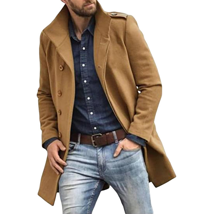 Men's classic trench coat with modern cut Lisslune