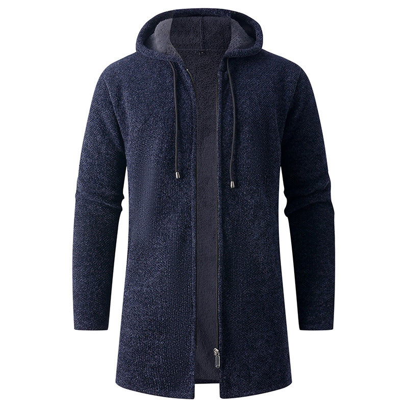 Men's casual hoodie jacket with soft lining Lisslune
