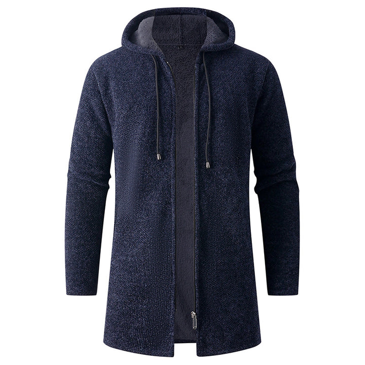 Men's casual hoodie jacket with soft lining Lisslune
