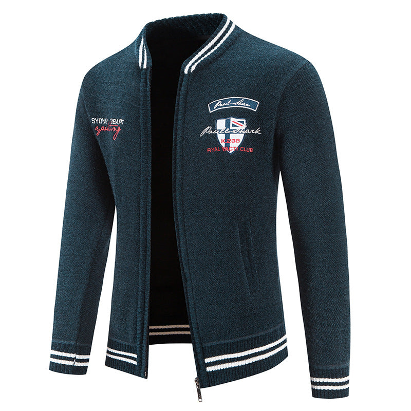 Men's sporty cardigan with versatile design Lisslune