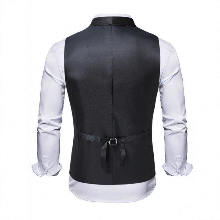 Men's elegant vest with luxurious paisley pattern Lisslune