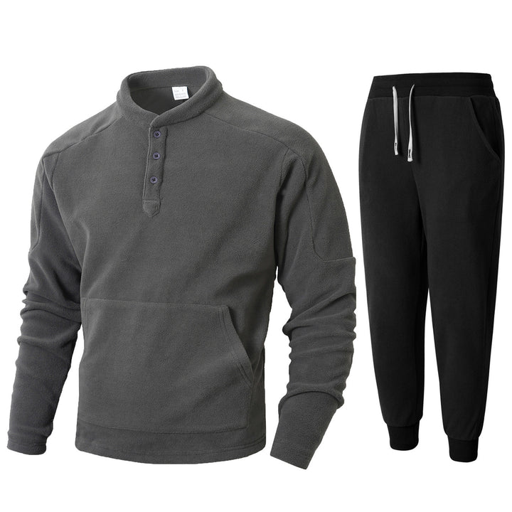 Men's Fleece Leisure Suit Lisslune