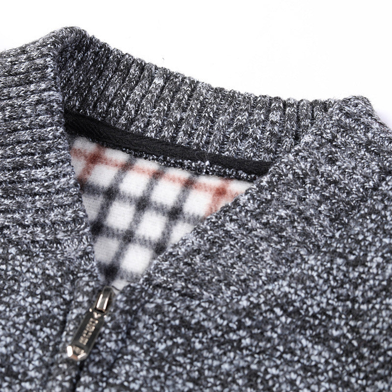 Men's sporty knitted cardigan with modern design Lisslune