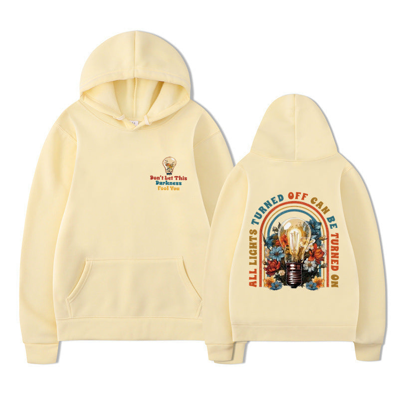 Women's hoodie with colorful design and relaxed fit Lisslune