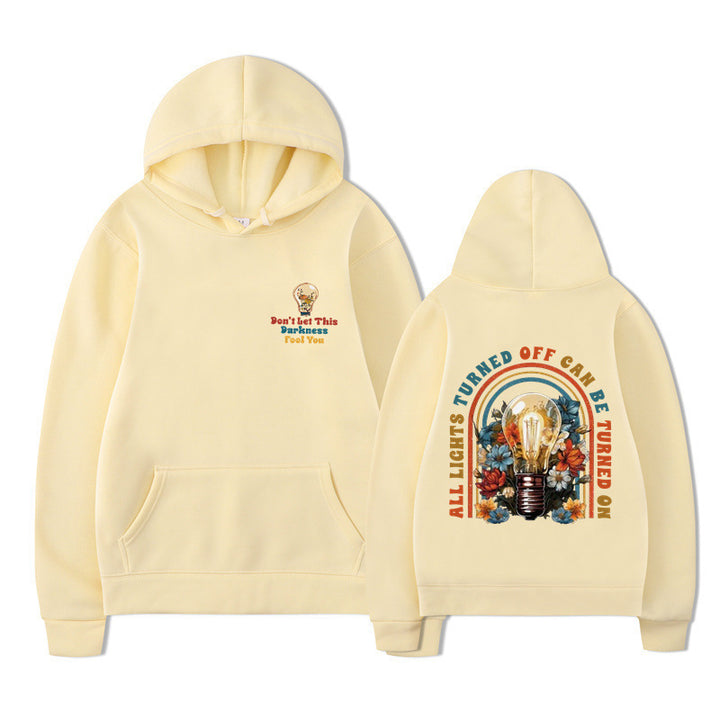 Women's hoodie with colorful design and relaxed fit Lisslune