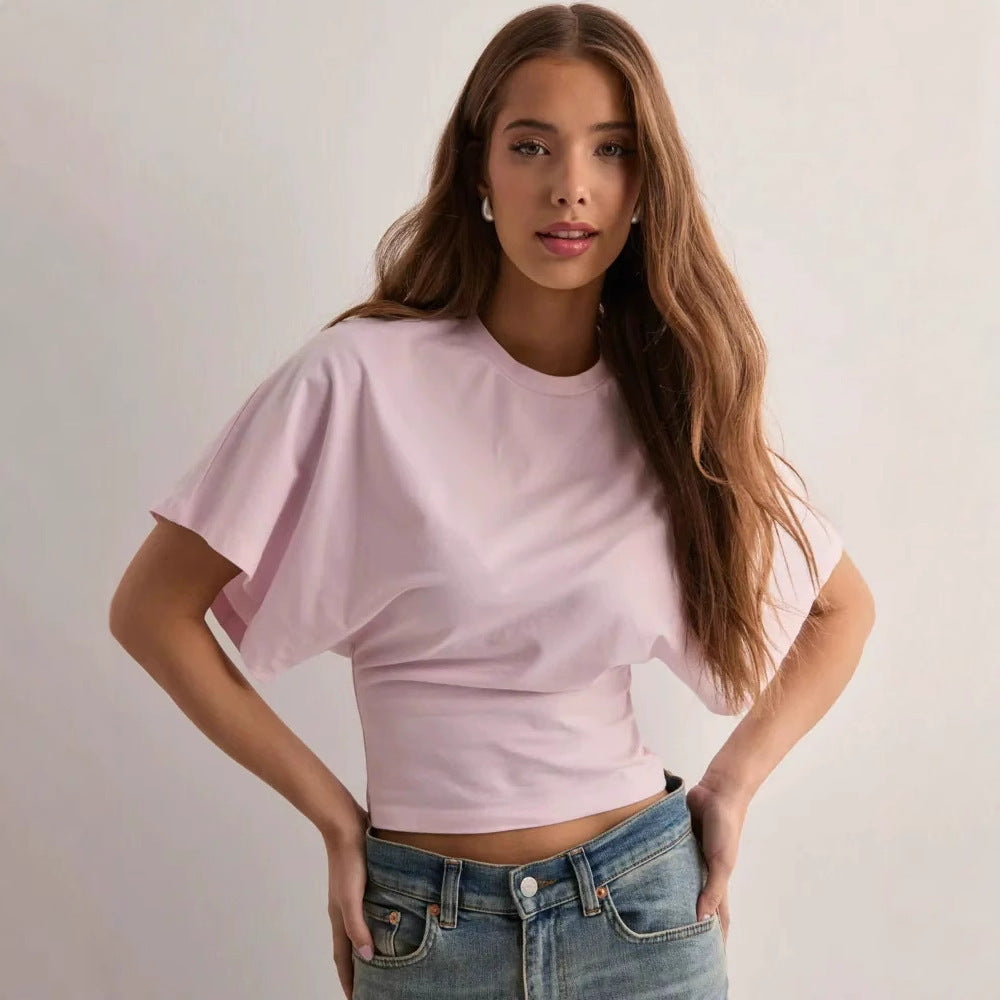 Damen Bequemes Oversized T-Shirt mit modernem Schnitt Lisslune