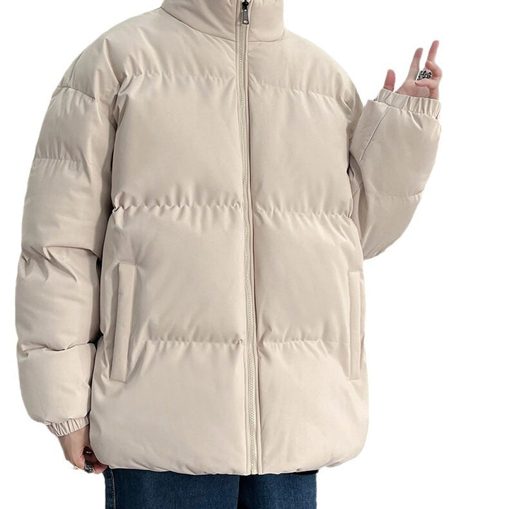Men's quilted jacket with high collar and insulating filling Lisslune