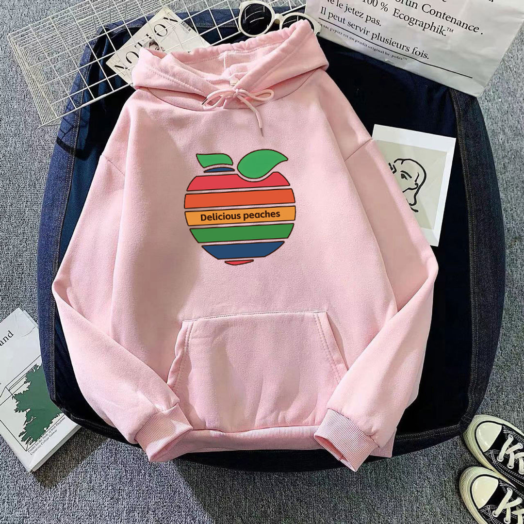 Women's hoodie with cheerful fruit motif Lisslune