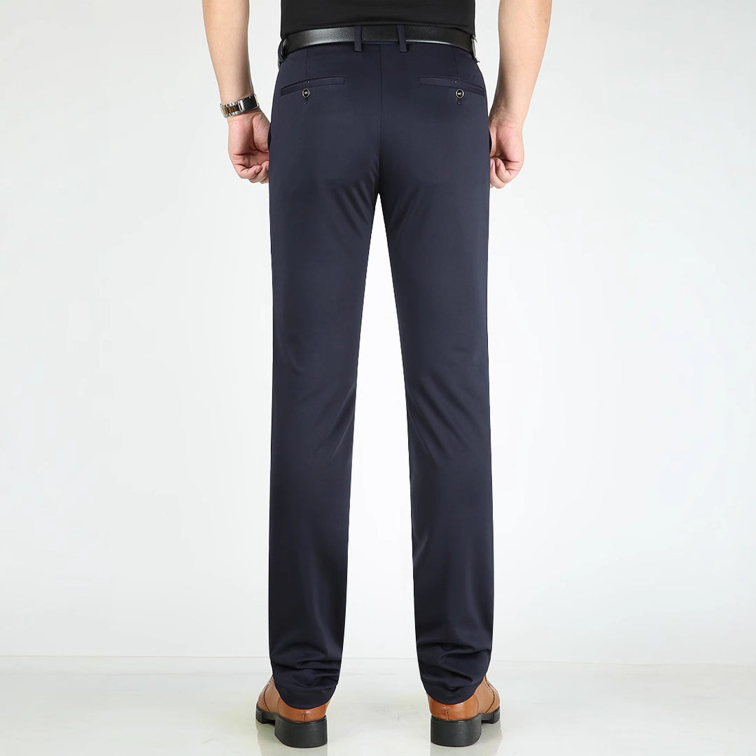 Men's elegant suit trousers with classic cut Lisslune