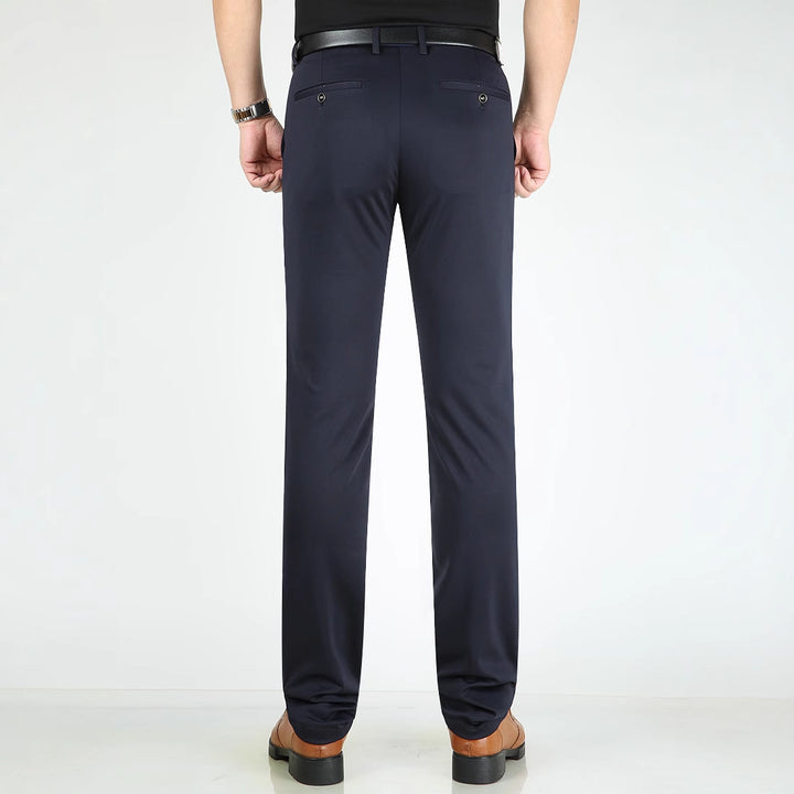 Men's elegant suit trousers with classic cut Lisslune
