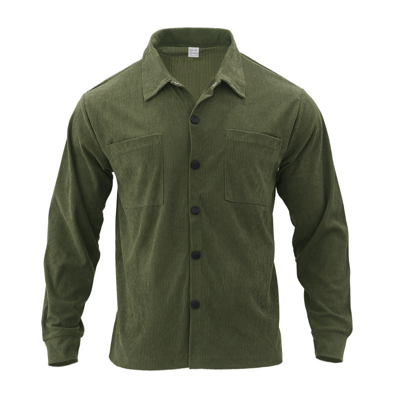 Men's lightweight cotton jacket with double breast pockets Lisslune
