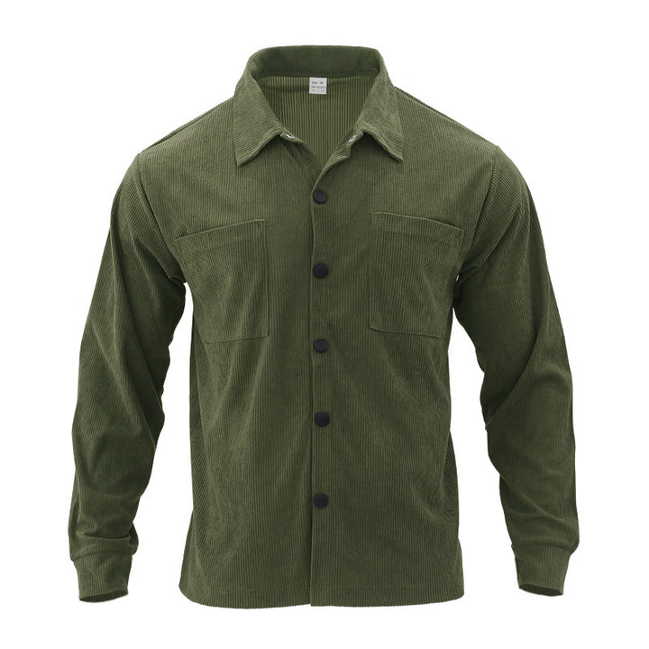 Men's lightweight cotton jacket with double breast pockets Lisslune