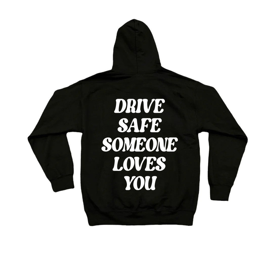 Women's hoodie sweatshirt with inspiring lettering and casual fit Lisslune