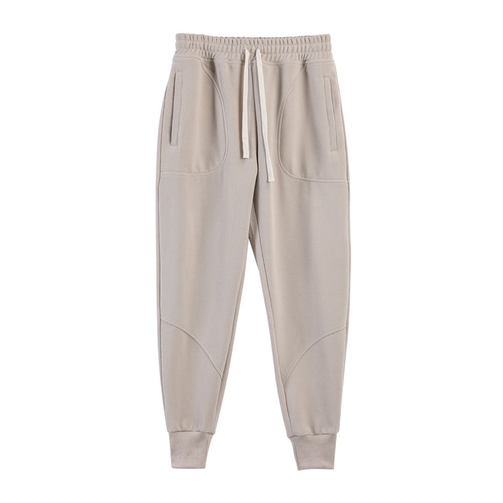 Men's sporty jogging pants with breathable inserts and elastic waistband Lisslune