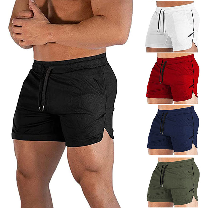 Men's Breathable Sports Shorts In Modern Design Lisslune