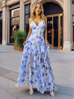 Ladies summer maxi dress with floral prints Lisslune